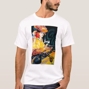 T-shirt Cru PosterEurope de Jacqmotte Caf�