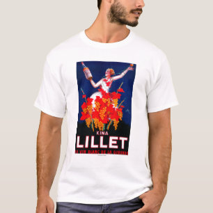 T-shirt Cru PosterEurope de Lillet de kinas