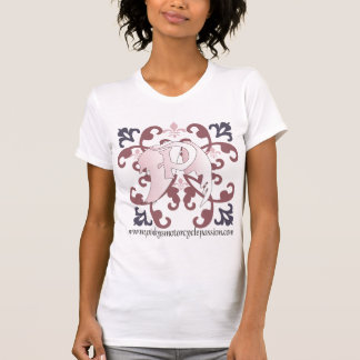 T-shirt Cru rosâtre