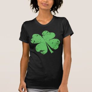 T-shirt "Cru" trèfle de 4 feuilles