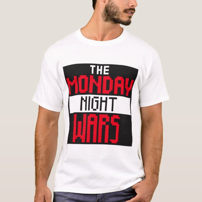 T-Shirt cru WweLes guerres du lundi soir (Devant)