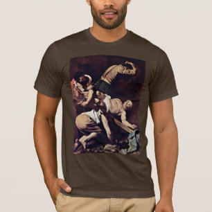 T-shirt Crucifixion de St Peter par Michaël Angelo Merisi