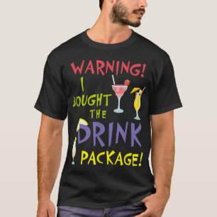 T-shirt Cruise Funny Graphisme Avertissement J'ai acheté l