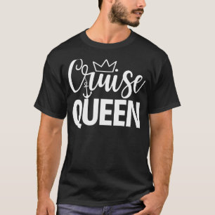T-shirt Cruise Queen - Vacances d'été Ocean Travel Cruisi