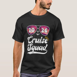 T-shirt Cruise Squad 2026 Trip Vacation Family Matching Gr