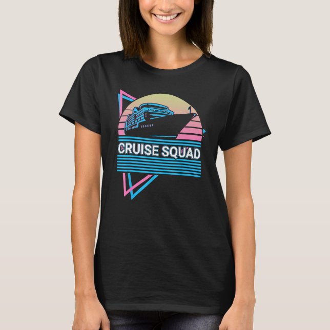 T-shirt Cruise Squad Cruising Retro (Devant)