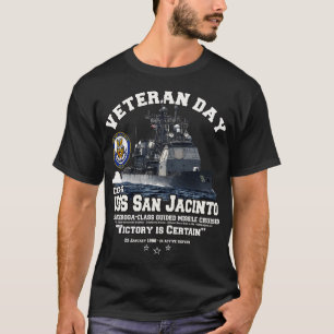 T-shirt Cruiser de la marine américaine San Jacinto CG56