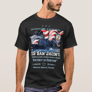 T-shirt Cruiser USS San Jacinto CG56