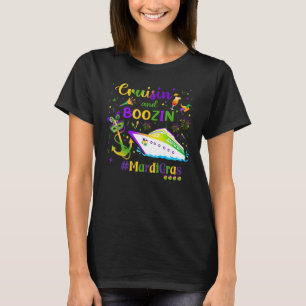 T-shirt Cruisin et Boozin Mardi Gras Cruise Matching Grou