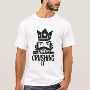 T-shirt Cruser Il Drôle Noir Casse-Noisette