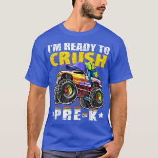 T-shirt Crush Pre-k Monster Truck Backpack Back To School 