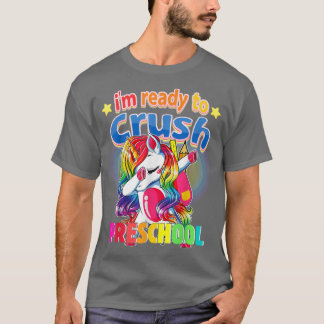T-shirt Crush Preschool Unicorn Back to School Girls 