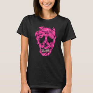 T-shirt Crustacés Crâne Écrevisse Bouillon Écrevisse Bouil