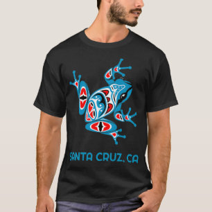 T-shirt Cruz Père Noël Alaska Frog PNW Indian Art Native A