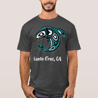 T-shirt Cruz Père Noël CA Native American Tribal Orca Kill