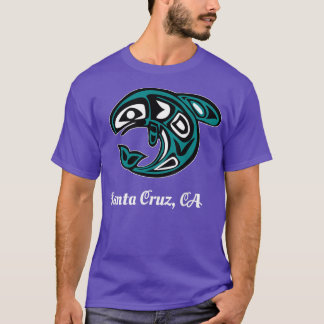 T-shirt Cruz Père Noël CA Native American Tribal Orca Kill