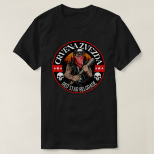 T-shirt Crvena Zvezda Étoile Rouge de Belgrade Fan 