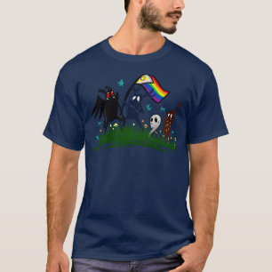T-shirt Cryptid Pride Mothman Fresno Nightcrawler Forest G