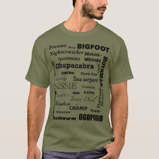 T-shirt Cryptid Tシャツ