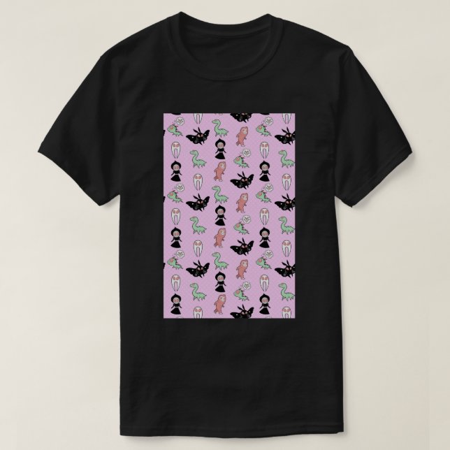 T-shirt Cryptides Pastel (Rose) Samsung Galaxy Coque doux1 (Design devant)