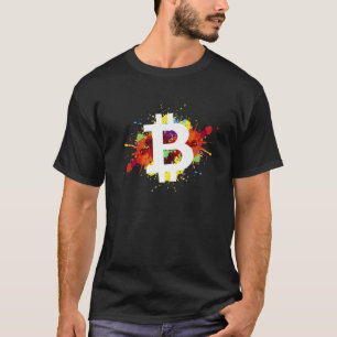 T-shirt Crypto Bitcoin Art Cryptomonnaie BTC Hodler Graphi