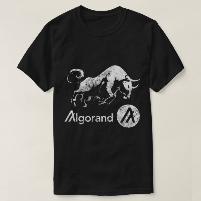 T-shirt Crypto Bull | Futuristic Blockchain Investor Art (Design devant)