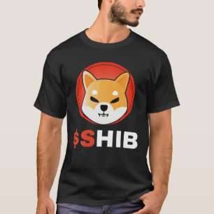 T-shirt Crypto de jeton Shiba Inu, Cryptomonnaie de pièce 