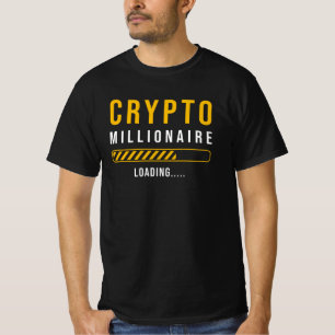 T-shirt Crypto Millionaire Chargement