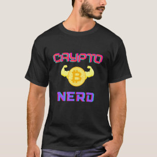 T-shirt Crypto Nerd - Cryptodevise - - Bitcoin -