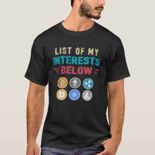 T-shirt Crypto Papa Bitcoin Coin Hodl Cryptomonnaie Papa