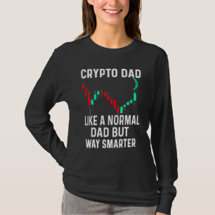 T-shirt Crypto Papa Comme Papa Normal Mais Beaucoup Père P