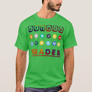 T-shirt Crypto Trader Bitcoin Cryptomonnaie Blockchain