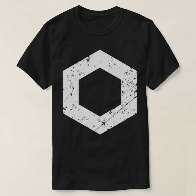 T-shirt Cryptocurrency LINK Chainlink Blockchain Crypto Di (Design devant)