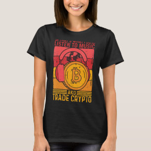 T-shirt Cryptodevise Style De Vie Musique Et Commerce Cryp