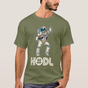 T-shirt Cryptomonnaie Talk RSR Fun HODL RSR Disco Moon