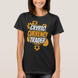 T-shirt Cryptomonnaie Trader Commerce Cryptos Crypto Tradi