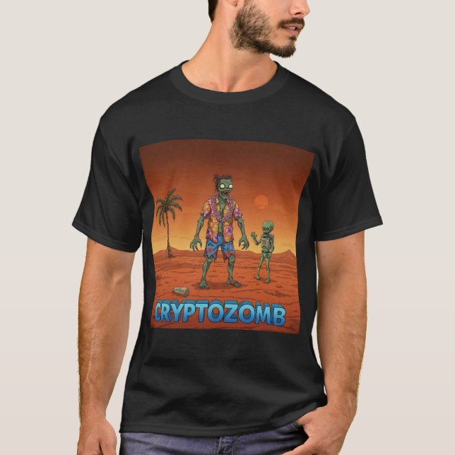 T-SHIRT CRYPTOZOMB (Devant)