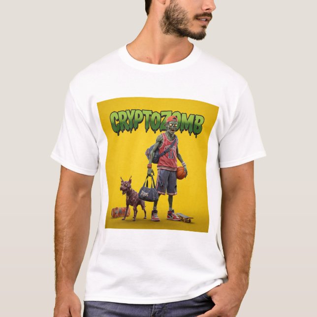 T-SHIRT CRYPTOZOMB (Devant)