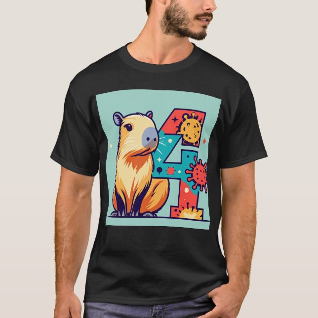 T-shirt CSP Capybara (Devant)