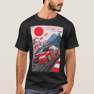 T-shirt CT230R Lancer Evolution VIII JAPON Evo TIME ATTAC