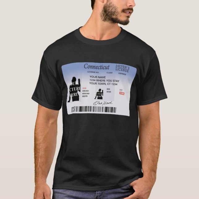 T-shirt CT le Connecticut (Devant)