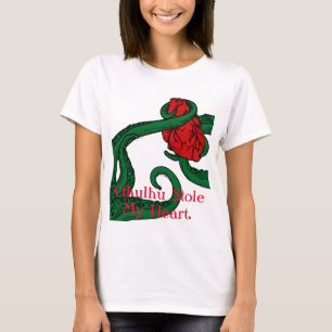 T-shirt Cthulhu a volé mon coeur. Chemise