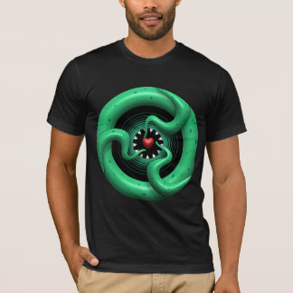 T-shirt Cthulhu Heart Basic Bella Canvas