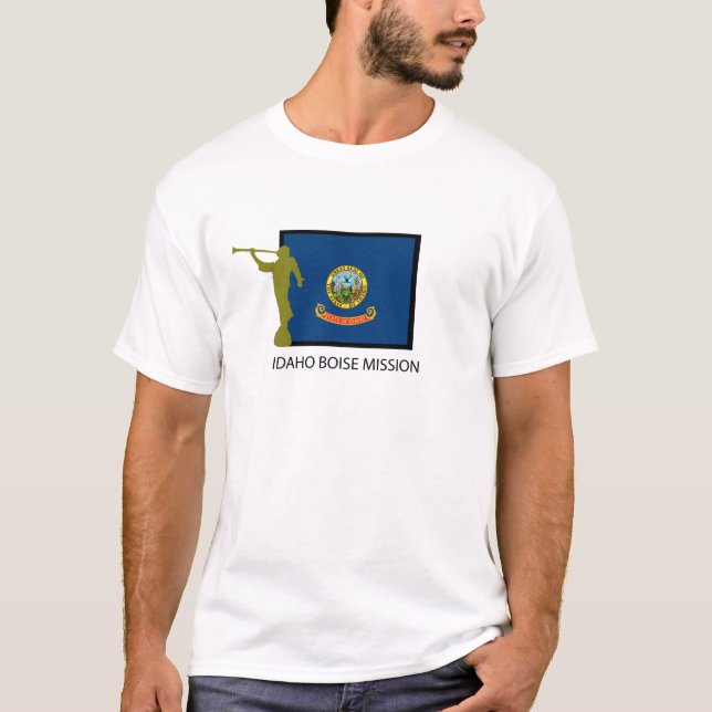 T-SHIRT CTR DE LA MISSION LDS DE L'IDAHO BOISE (Devant)