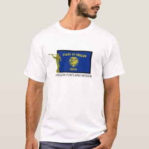 T-SHIRT CTR DE LA MISSION LDS DE L'ORÉGON PORTLAND