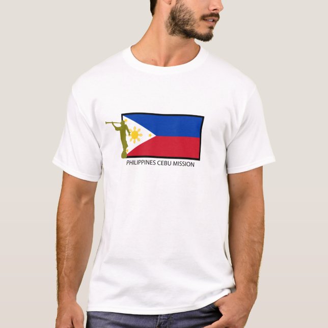 T-SHIRT CTR DE LA MISSION LDS DE PHILIPPINES CEBU (Devant)