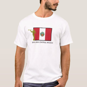 T-SHIRT CTR DE LIMA DE LA MISSION LDS DE CENTRUMS DU PÉRO