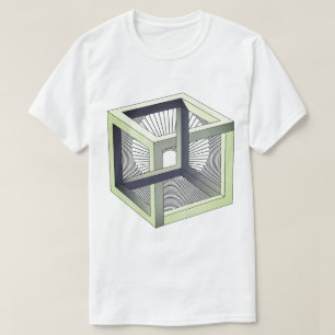 T-shirt Cub visuel sur un labyrinthe sans fin