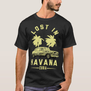 T-shirt Cuba 80s Retro Vintage perdu à La Havane Cuba