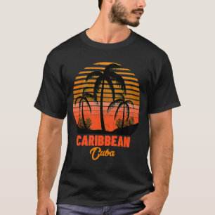 T-shirt Cuba Caraïbes Sea Beach Vacances
